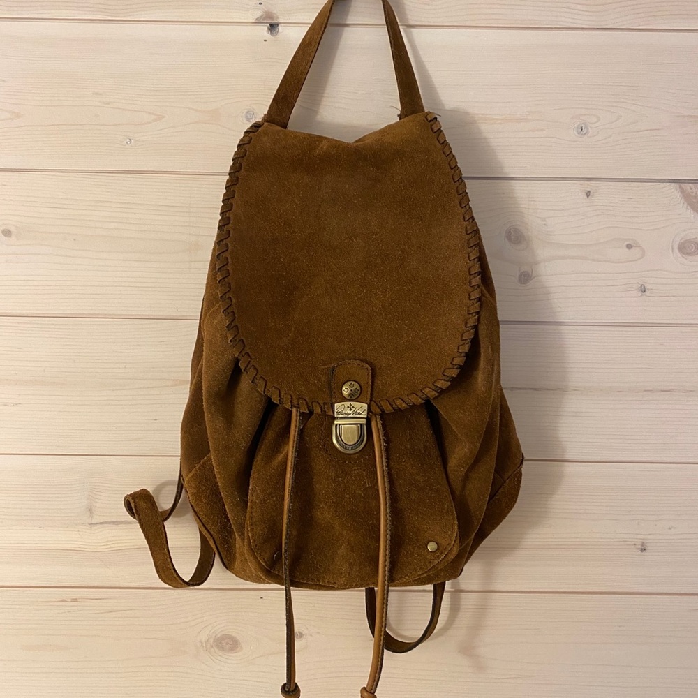 Patrica Nash suede bag/ backpack.
